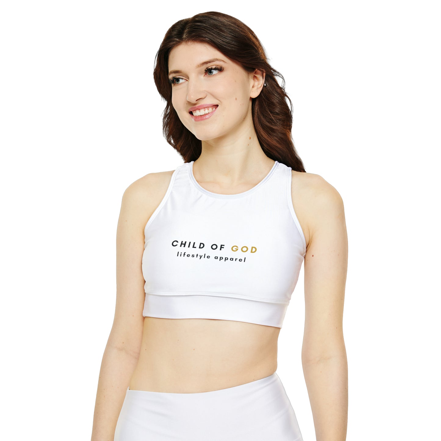 Meek Tribe Gold Touch - Fully Lined, Padded Sports Bra