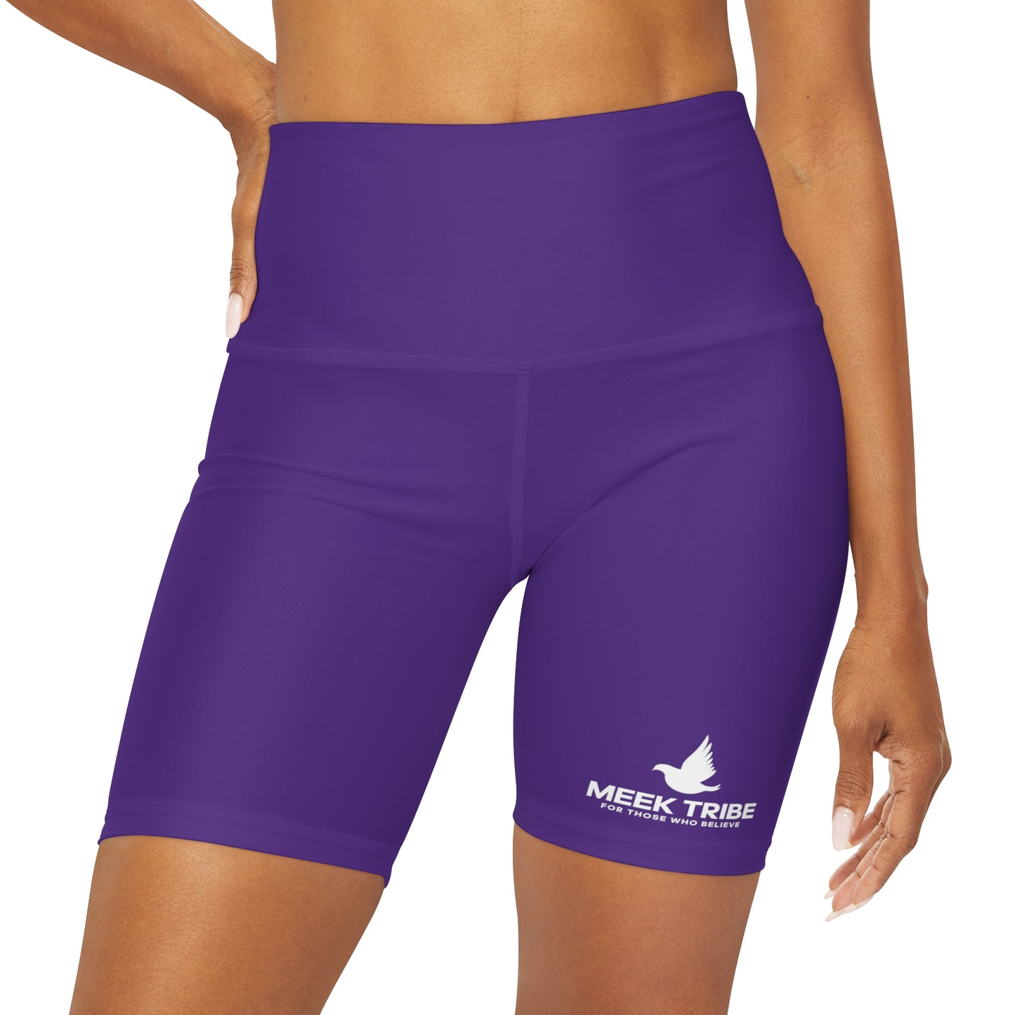 Meek Tribe Classic High Waisted Yoga Shorts