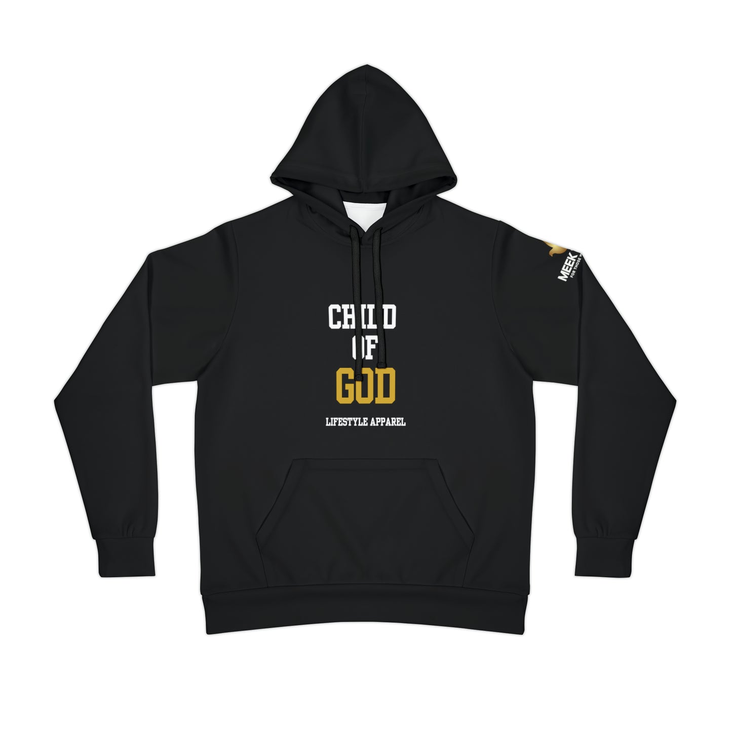 Meek Tribe Gold Touch C.O.G. Unisex Athletic Hoodie