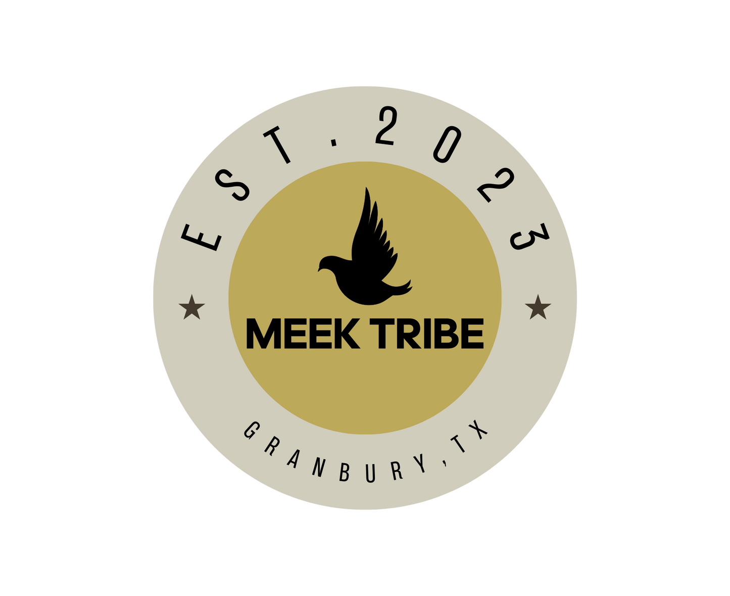 Meek Tribe Cropped Oversize Hooded Sweatshirt
