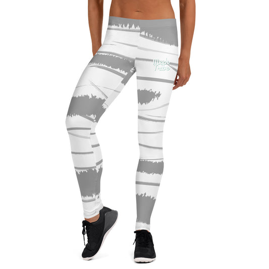 Meek Tribe "Grey Path" Sports Leggings