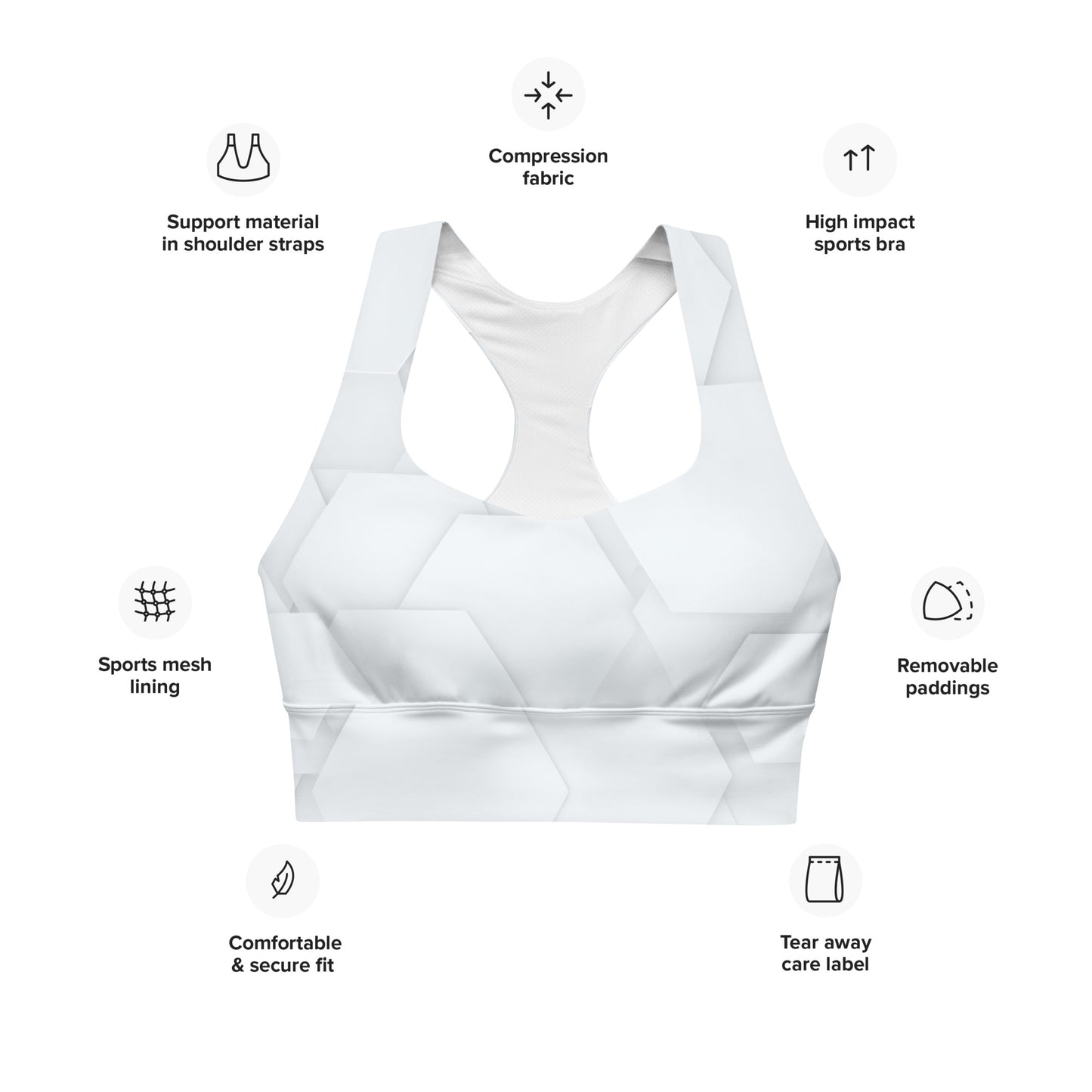 Meek Tribe "Octo" Longline sports bra