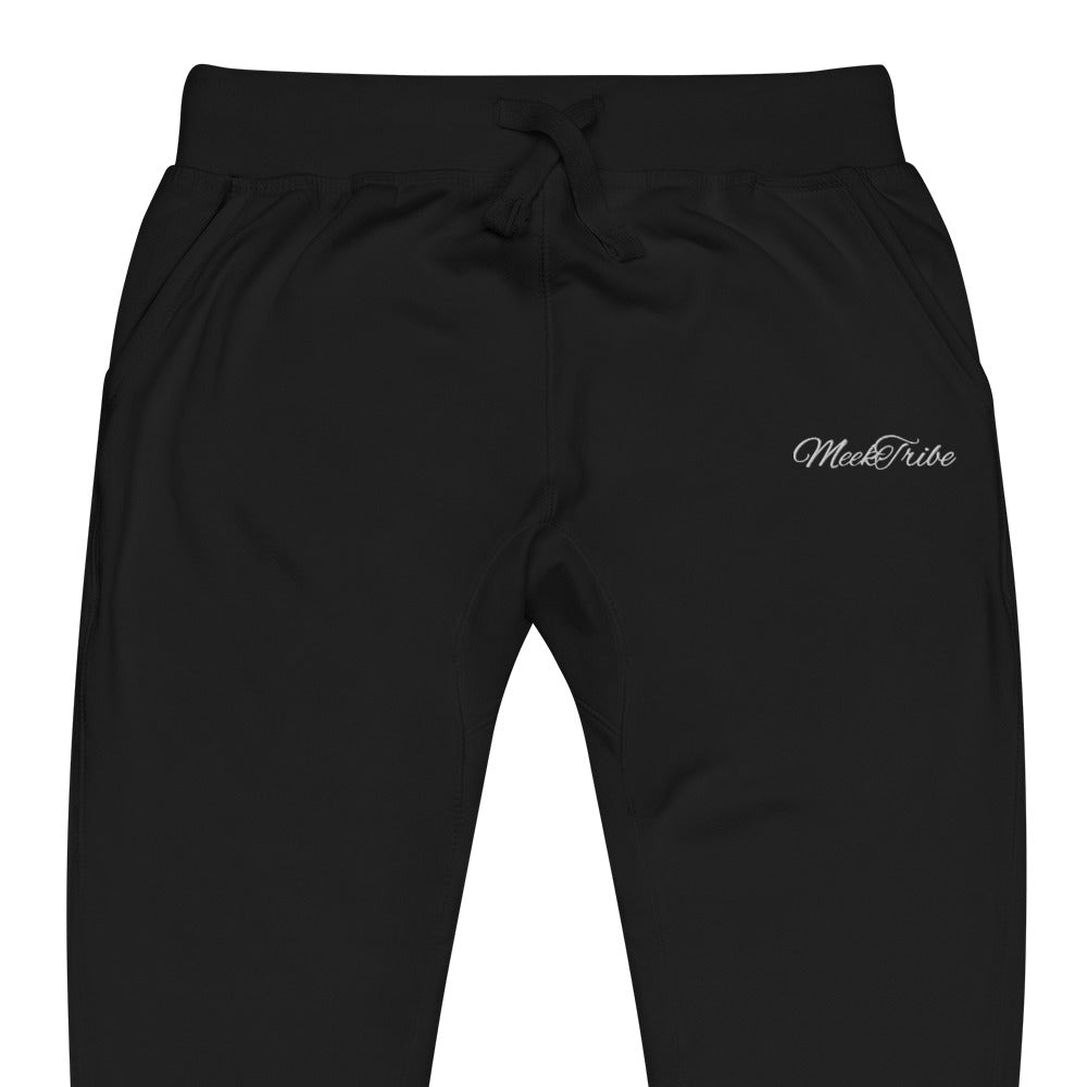 Meek Tribe "Fully Paid" Embroidered Cotton Joggers