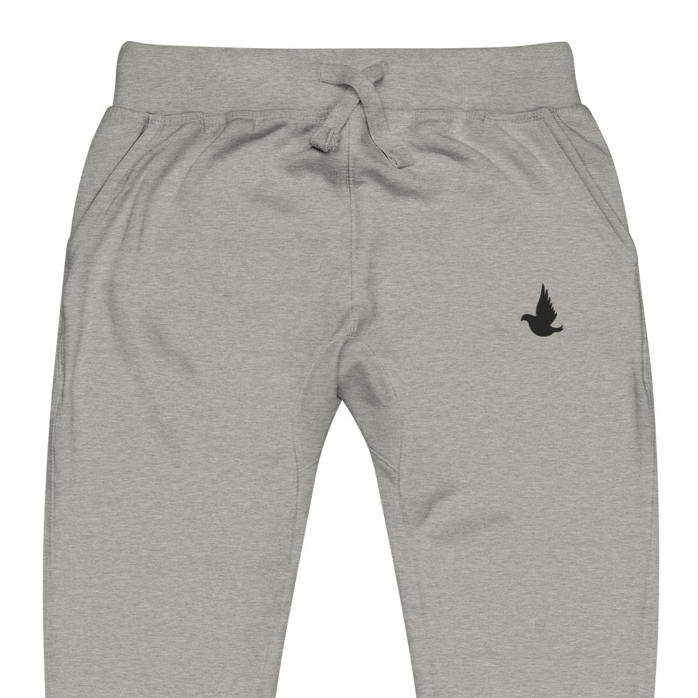 Meek Tribe "Dove Line" Embroidered Cotton Joggers