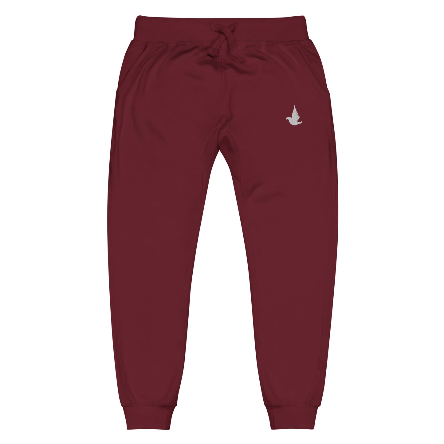 Meek Tribe "Dove Line" Embroidered Cotton Joggers